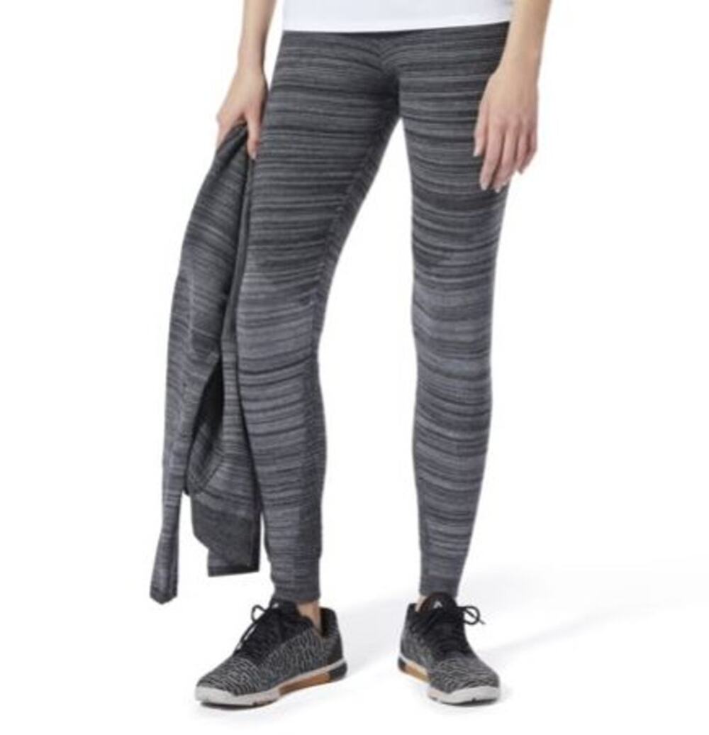 NWT Reebok Knit Fitted Dark Gray Training Pants Size Small